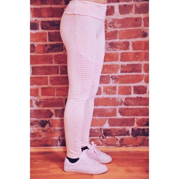 Blush moto leggings - Picture 3 of 5